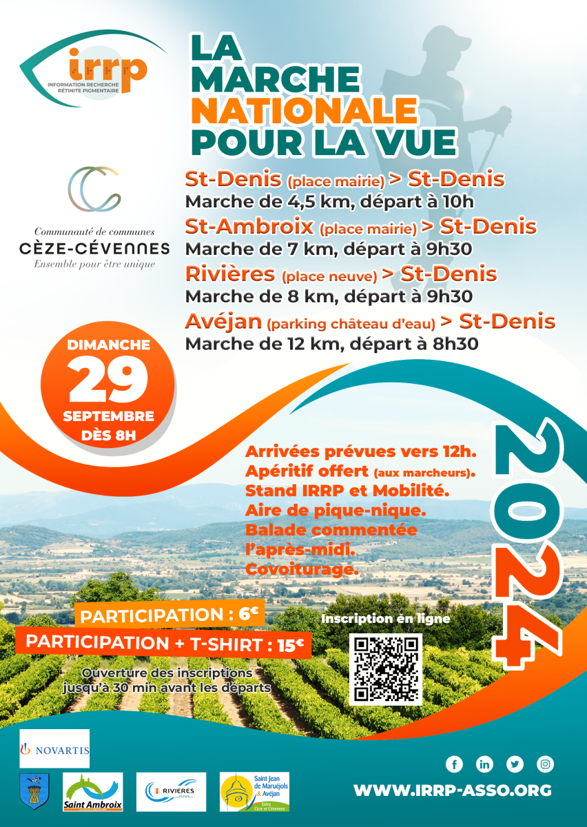 La marche nationale pour la vue