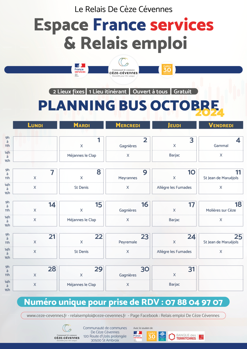 France service et relais emploi