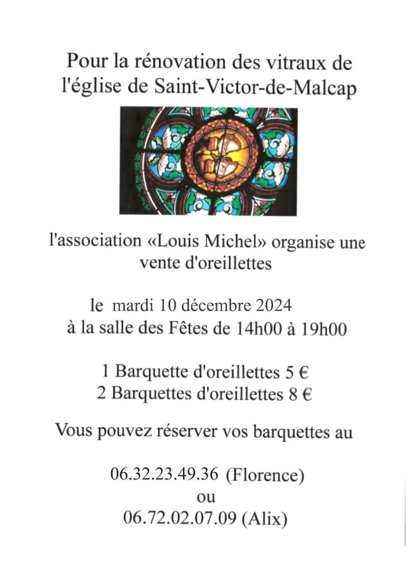 Vente d’oreillettes