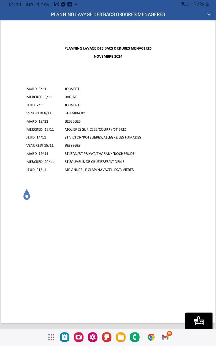 Nettoyage des containers poubelles