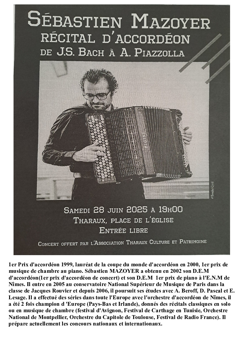 Récital d’accordéon