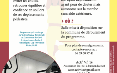 Atelier prévention des risques de chute