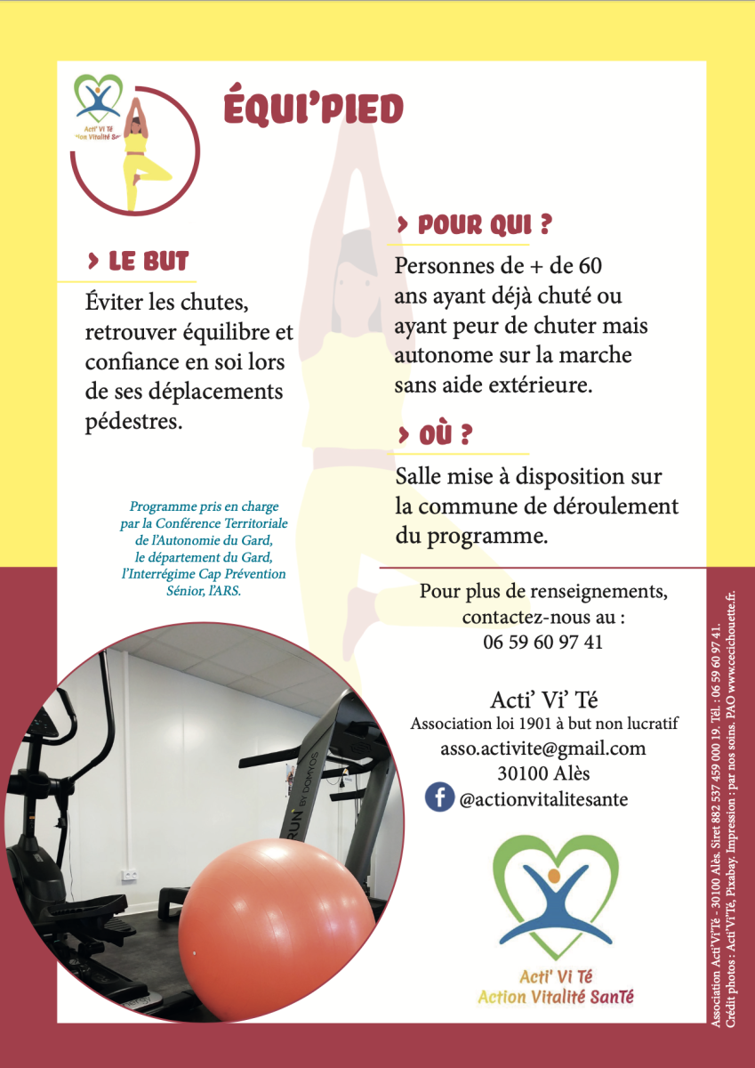 Atelier prévention des risques de chute