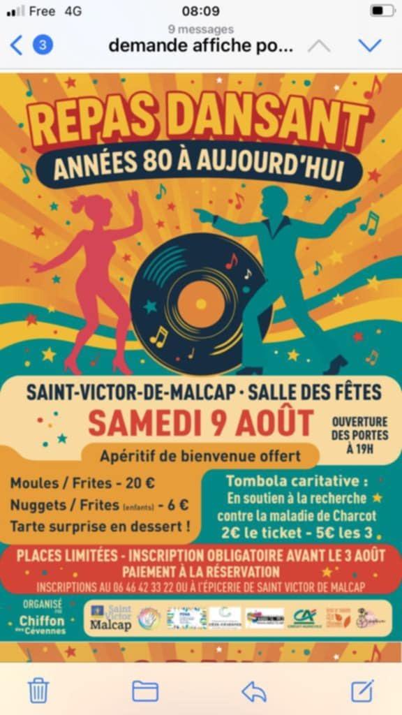 Soirée années 80 à aujourd’hui.
