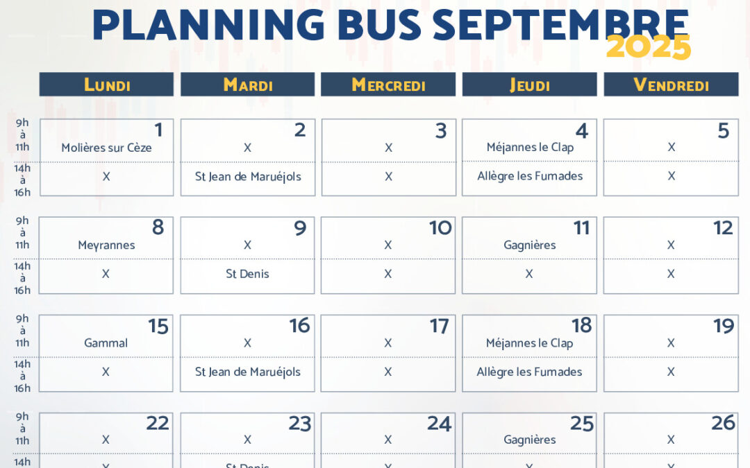 France service et relais emploi en septembre