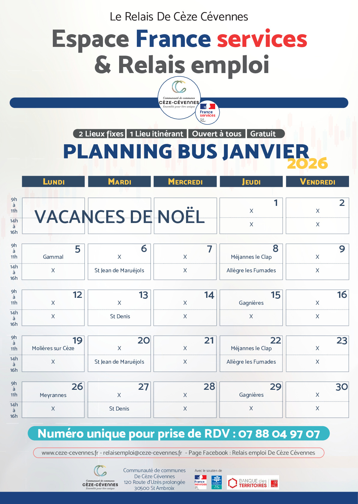 Espace France service et relais emploi