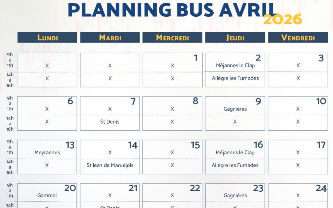 Planning Bus France Services
