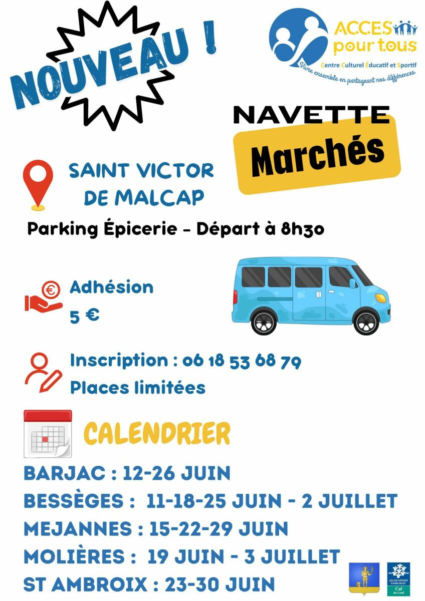 Navette pour les marchés