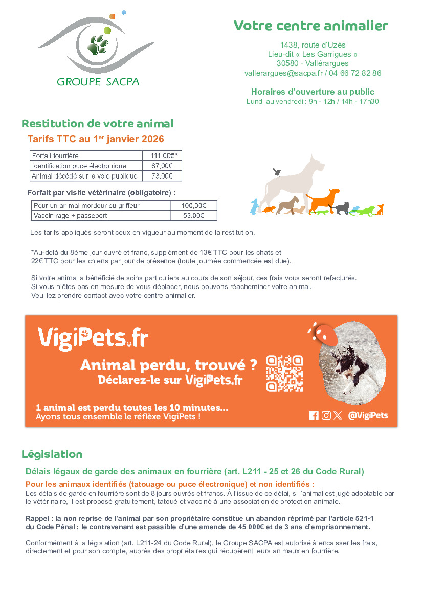 FOURRIERE ANIMALE