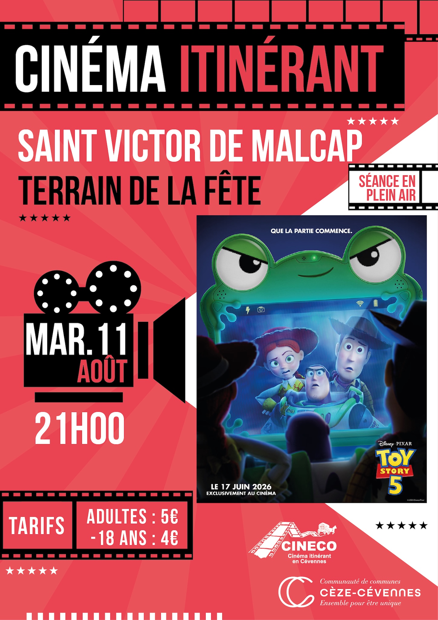 affiche cinéma 11 aout 2026